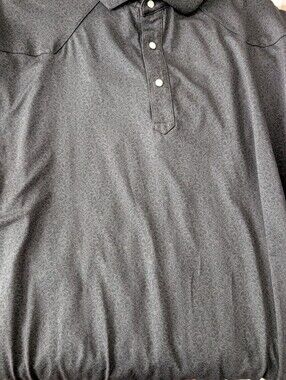 NWOT Iron Oak Black Polo XL